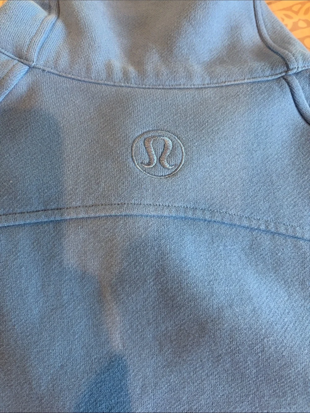 Lululemon Athletica oversized Scuba Cropped Half-Zip Pullover